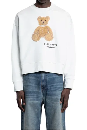 Palm Angels Heren, Sweatshirts & Hoodies, Wit, Maat: XL