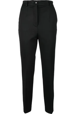 Dolce & Gabbana Dames, Broeken, Zwart, Maat: S Viscose