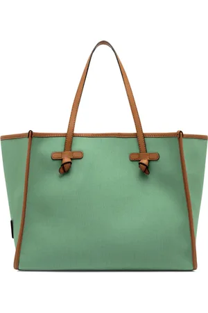 Gianni chiarini Dames, Tassen, Groen, Maat: ONE Size Katoen