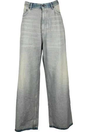 Balenciaga Dames, Jeans, Blauw, Maat: S Katoen