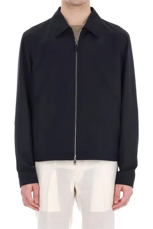 Ermenegildo Zegna Heren, Sweatshirts & Hoodies, Blauw, Maat: L Poliester