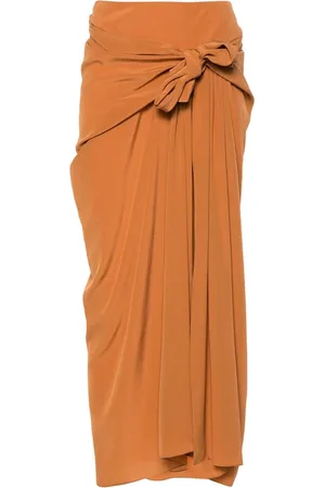 ERMANNO SCERVINO Dames, Rokken, Oranje, Maat: S