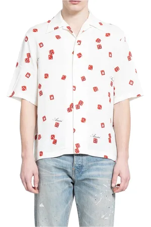 AMIRI Heren, Overhemden, Wit, Maat: 2XL