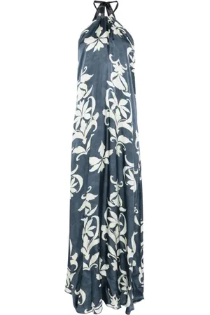 FORTE FORTE Dames, Jurken, Blauw, Maat: M Viscose
