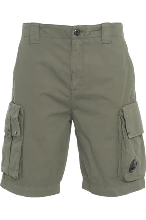 C.P. Company Heren, Korte broeken, Groen, Maat: M Gabardine