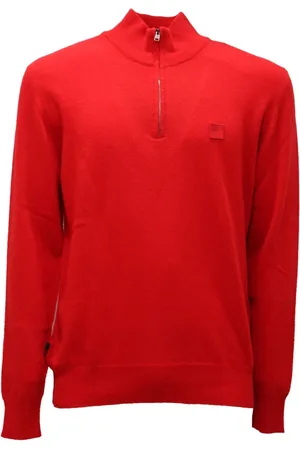 Woolrich Heren, Truien, Rood, Maat: M Wol