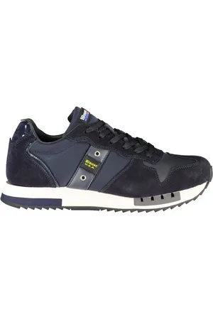 Blauer Heren, Schoenen, Blauw, Maat: 45 EU Leer