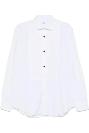 MAZZARELLI Heren, Overhemden, Wit, Maat: XL