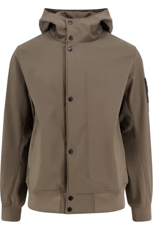 Stone Island Heren, Jassen, Groen, Maat: S Poliester