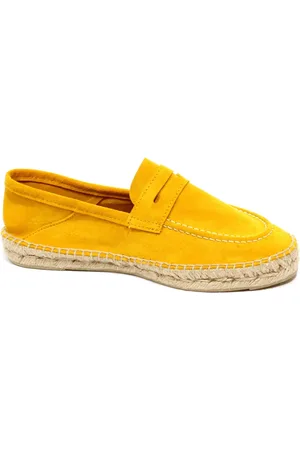 MANEBI Dames, Schoenen, Geel, Maat: 35 EU Suède