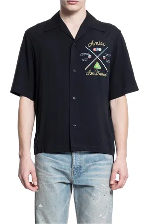 AMIRI Heren, Overhemden, Zwart, Maat: XL