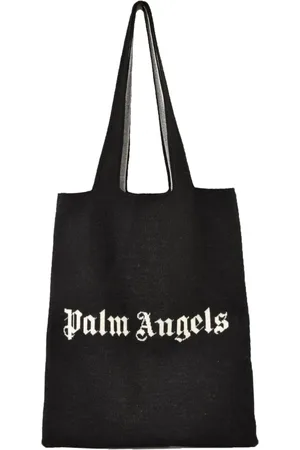 Palm Angels Heren, Tassen, Zwart, Maat: ONE Size Wol