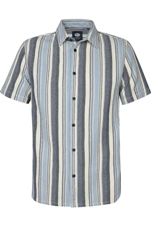 Petrol Industries Heren, Overhemden, Blauw, Maat: 2XL