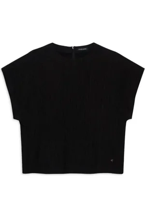 ANINE BING Dames, Tops, Zwart, Maat: L