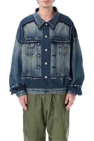 JUNYA WATANABE Heren, Jassen, Blauw, Maat: S Denim