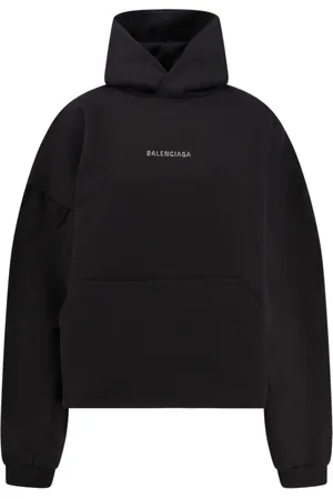 Balenciaga Dames, Sweatshirts & Hoodies, Zwart, Maat: S Katoen