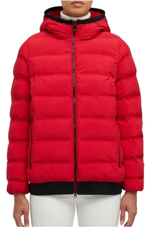 Geox Dames, Jassen, Rood, Maat: XL Poliester