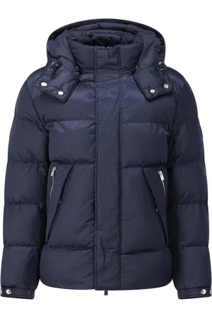 HUGO BOSS Heren, Jassen, Blauw, Maat: L