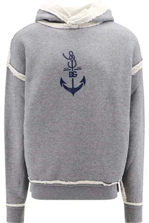 Dolce & Gabbana Heren, Sweatshirts & Hoodies, Grijs, Maat: S Katoen