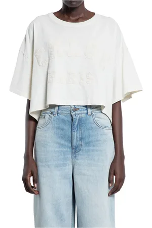 Chloé Dames, Tops, Wit, Maat: S Katoen