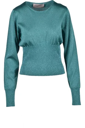CIRCUS HOTEL Dames, Truien, Groen, Maat: 2XS Viscose