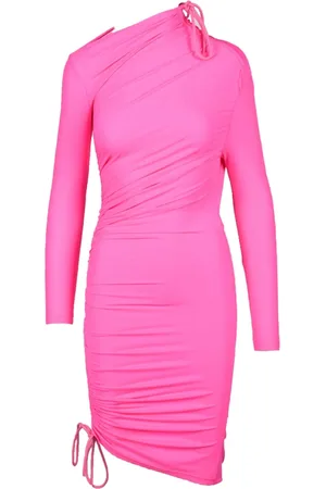 Balenciaga Dames, Jurken, Roze, Maat: L Polyamide