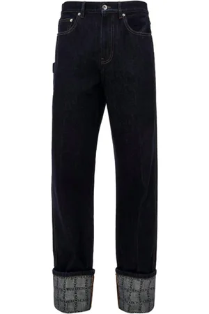 J.W.Anderson Heren, Jeans, Blauw, Maat: W30 Denim