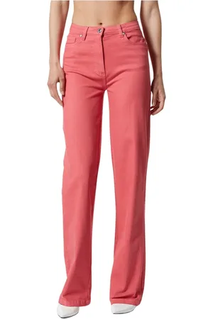 Silvian Heach Dames, Jeans, Roze, Maat: W26 Katoen