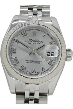 Rolex Dames, Pre-owned, Grijs, Maat: ONE Size
