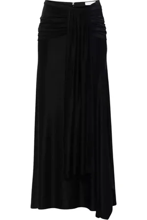 Paco rabanne Dames, Rokken, Zwart, Maat: XS Viscose