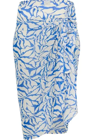 Kaffe Dames, Badkleding, Blauw, Maat: L/Xl Poliester