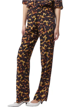 Silvian Heach Dames, Broeken, Bruin, Maat: XS Viscose
