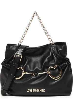 Moschino Dames, Tassen, Zwart, Maat: ONE Size Leer