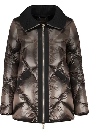 MOORER Dames, Jassen, Bruin, Maat: XS Zijde