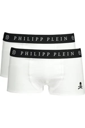 Philipp Plein Heren, Ondergoed, Wit, Maat: L