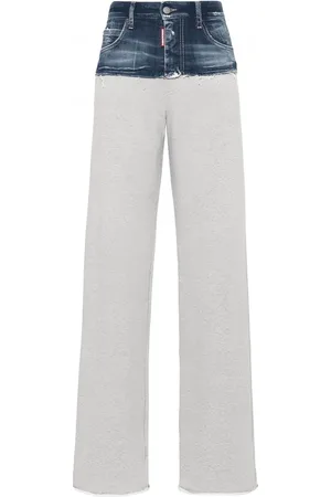 Dsquared2 Dames, Broeken, Grijs, Maat: S