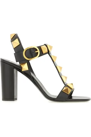 VALENTINO GARAVANI Dames, Schoenen, Zwart, Maat: 35 1/2 EU Leer