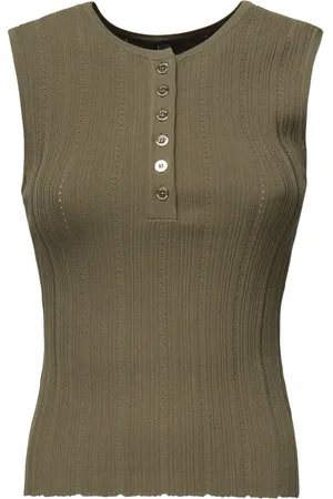 Guess Dames, Tops, Groen, Maat: XS