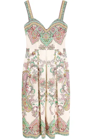 Etro Dames, Jurken, , Maat: L Katoen