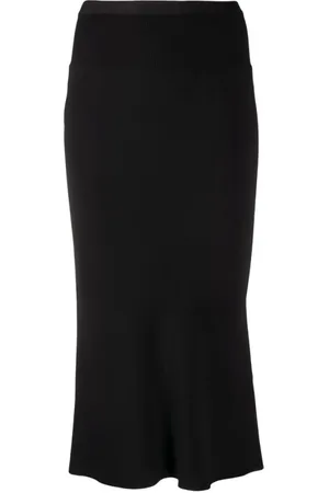 Rick Owens Dames, Rokken, Zwart, Maat: L