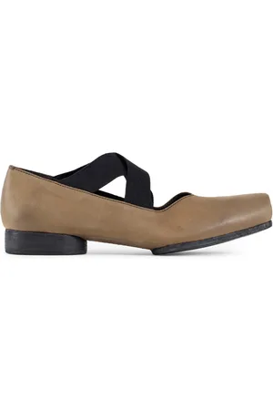 UMA WANG Dames, Schoenen, Groen, Maat: 40 EU Leer