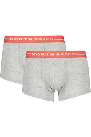 North Sails Heren, Ondergoed, Grijs, Maat: 2XL Katoen