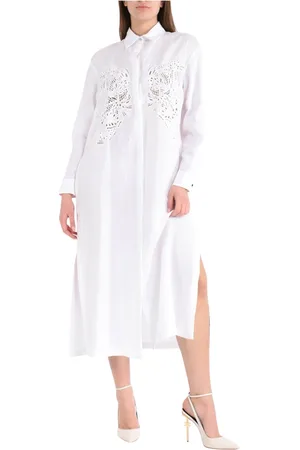 Max Mara Dames, Jurken, Wit, Maat: XS