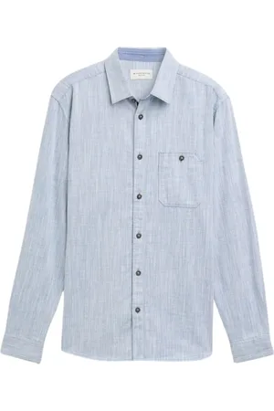 TOM TAILOR Heren, Overhemden, Wit, Maat: 3XL