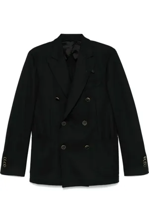 LARDINI Heren, Jassen, Zwart, Maat: 2XL Wol