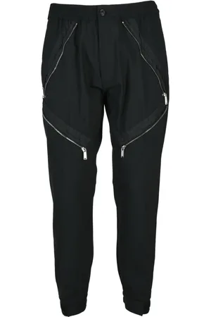 Dsquared2 Heren, Broeken, Zwart, Maat: M Wol