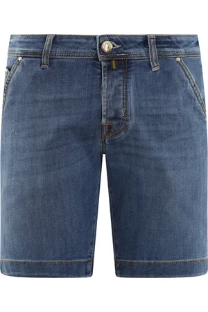 Jacob Cohen Heren, Korte broeken, Blauw, Maat: W30 Denim