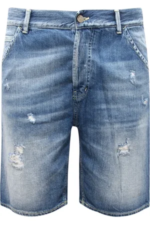 Dondup Heren, Korte broeken, Blauw, Maat: W36 Denim