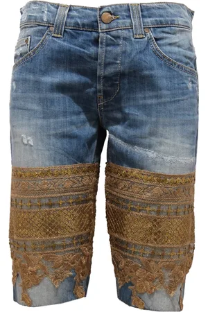 Dondup Dames, Korte broeken, Blauw, Maat: W29 Denim