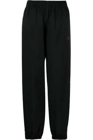 Alexander Wang Dames, Broeken, Zwart, Maat: 2XS Polyamide
